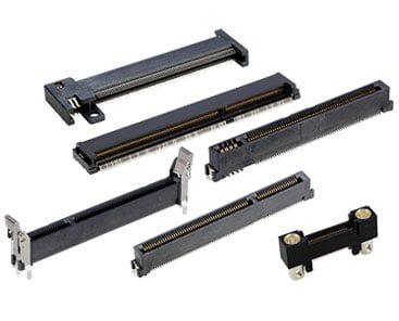 【供應(yīng)】Amphenol安費諾連接器Slim Cool Edge 0.65毫米電源和信號混合連接器