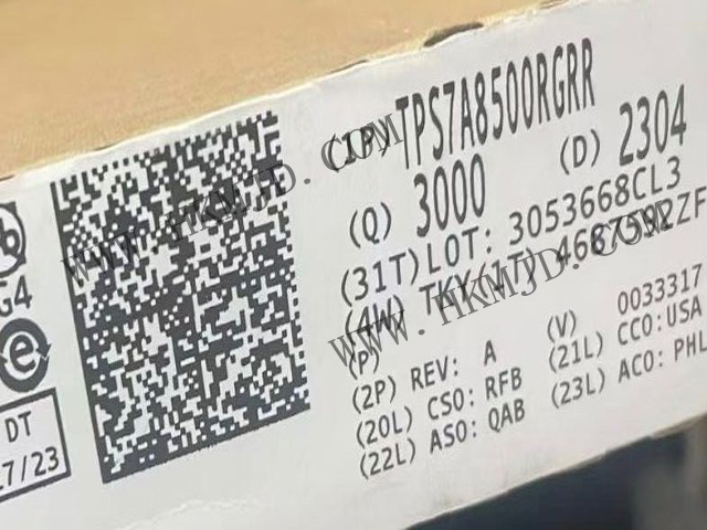 【TI】TPS7A8500RGRR 低噪聲 (4.4 μVRMS)、低壓降 (LDO) 線性穩(wěn)壓器